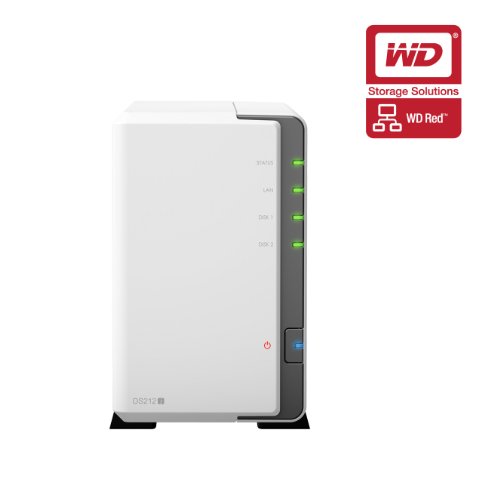 Synology NAS DS218j + 4TB HDD×2 Synology DS218j 2-Bay 4TB Bundle mit 2X 2TB HDs: Amazon.de